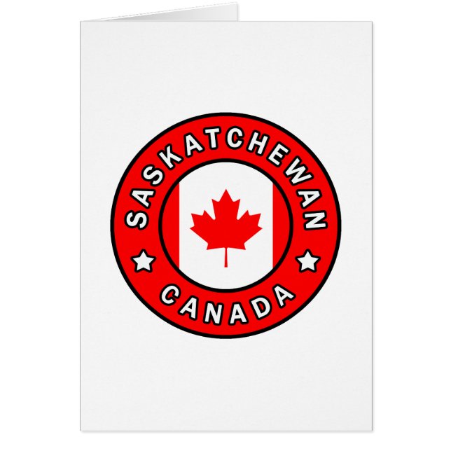 Saskatchewan Canada (Voorkant)