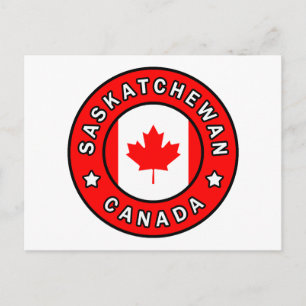 Saskatchewan Canada Briefkaart