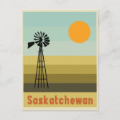 Saskatchewan Canada Briefkaart (Voorkant)