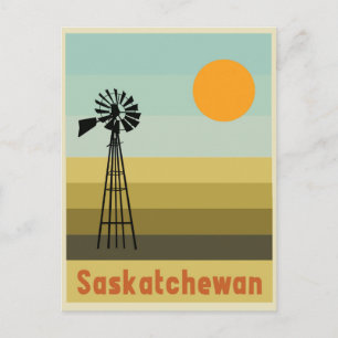 Saskatchewan Canada Briefkaart