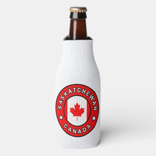 Saskatchewan Canada Flesjeskoeler (Fles Voorkant)