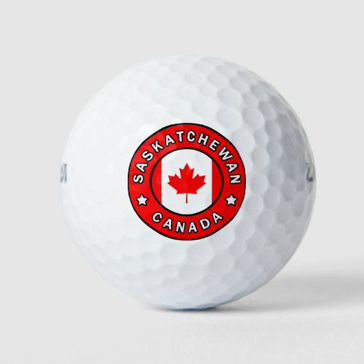 Saskatchewan Canada Golfballen (Voorkant)