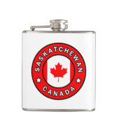 Saskatchewan Canada Heupfles (Voorkant)