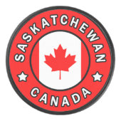 Saskatchewan Canada Hockey Puck (Voorkant)
