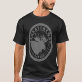 Saskatchewan Canada Moose  Hiking Natuur Ca T-shirt (Voorkant)