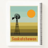 Saskatchewan Canada Notitieboek (Achterkant)