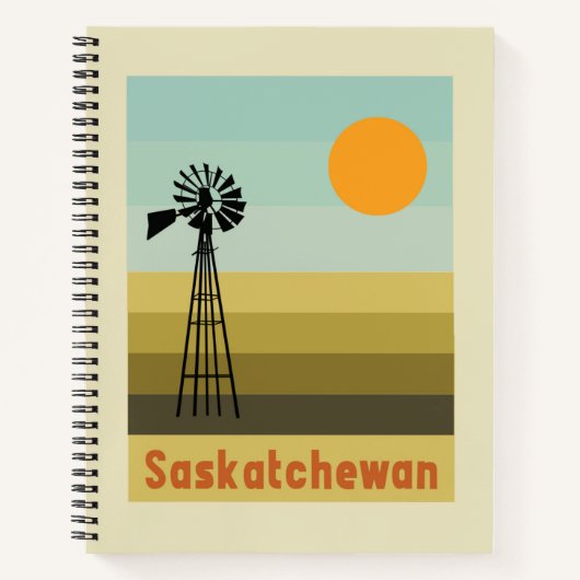 Saskatchewan Canada Notitieboek (Voorkant)