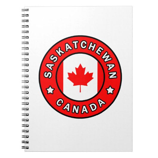 Saskatchewan Canada Notitieboek (Voorkant)