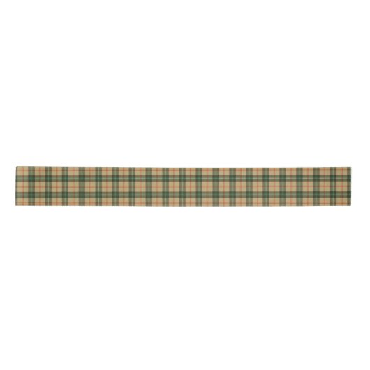 Saskatchewan Canada Original Tartan Satijnen Lint (Voorkant)