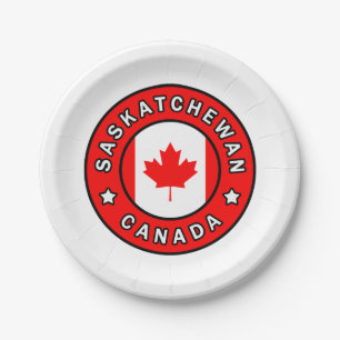 Saskatchewan Canada Papieren Bordje