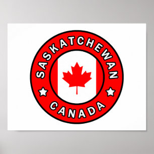 Saskatchewan Canada Poster
