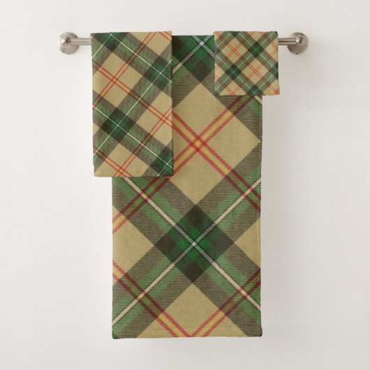 Saskatchewan Canada Provinciaal Tartan Bad Handdoek (Insitu)