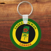 SASKATCHEWAN CANADA SLEUTELHANGER (Voorkant)