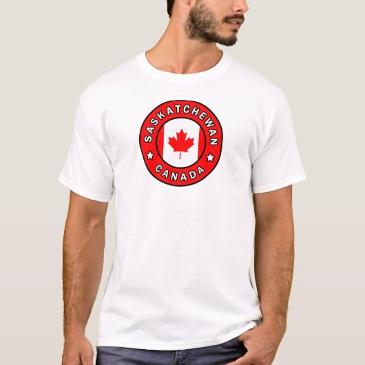 Saskatchewan Canada T-shirt (Voorkant)