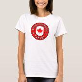 Saskatchewan Canada T-shirt (Voorkant)
