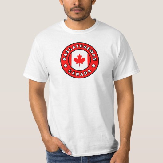 Saskatchewan Canada T-shirt (Voorkant)