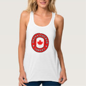 Saskatchewan Canada Tanktop (Voorkant)