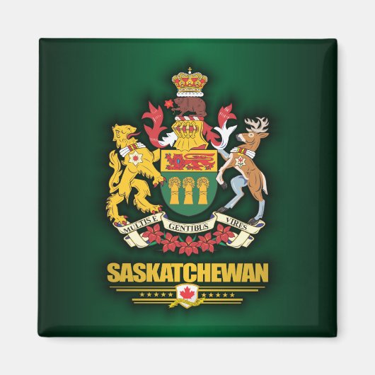 Saskatchewan COA Magneet (Voorkant)