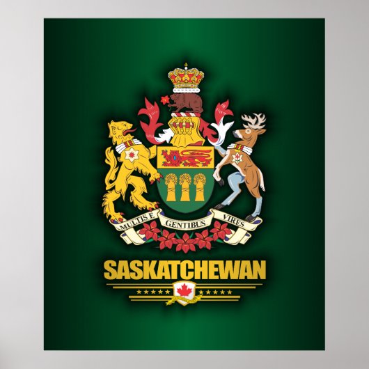 Saskatchewan COA Poster (Voorkant)