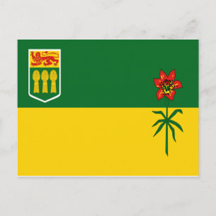 Saskatchewan Flag Briefkaart