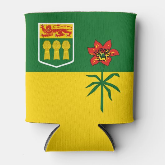 Saskatchewan Flag (CANADA) Blikjeskoeler (Voorkant)