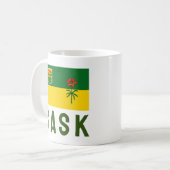 Saskatchewan Flag (CANADA) Koffiemok (Voorkant links)