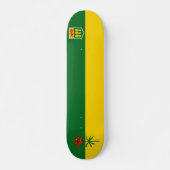 Saskatchewan Flag (CANADA) Persoonlijk Skateboard (Voorkant)