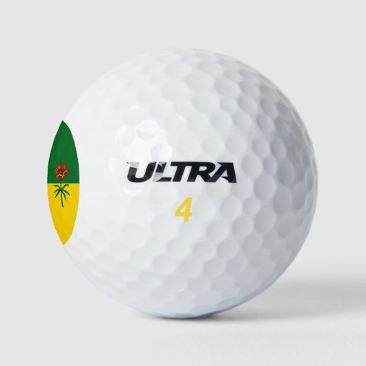 Saskatchewan Flag Golfballen (Logo)