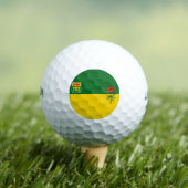 Saskatchewan Flag Golfballen (Insitu Shirt)