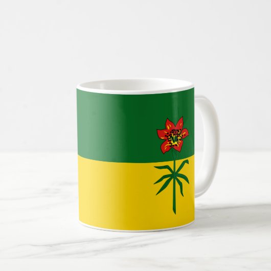 Saskatchewan Flag Koffiemok (Voorkant rechts)