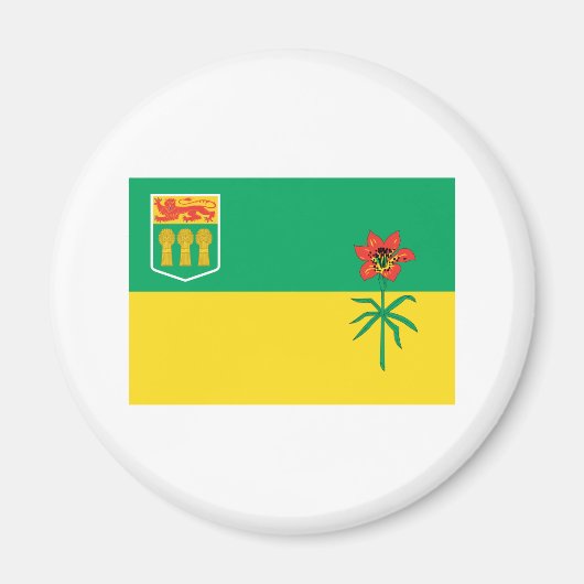 SASKATCHEWAN FLAG MAGNEET (Voorkant)