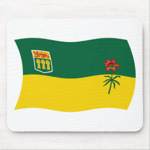 Saskatchewan Flag Mousepad Muismat