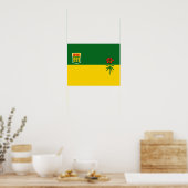 Saskatchewan Flag Poster (Keuken)