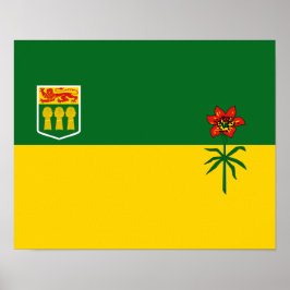 Saskatchewan Flag Poster