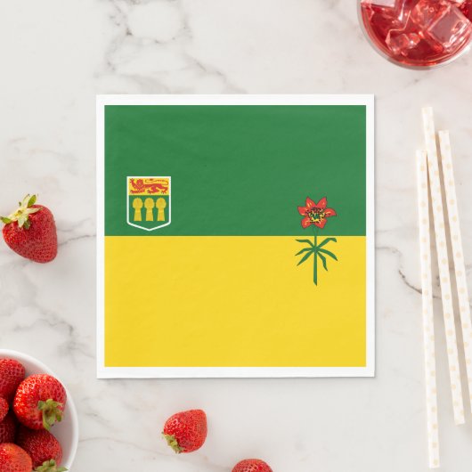 Saskatchewan Flag Servet (Insitu)