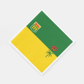 Saskatchewan Flag Servet (Hoek)