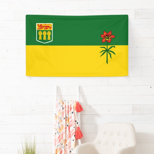 Saskatchewan Flag Spandoek (Insitu)