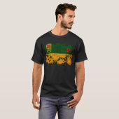 Saskatchewan Flag T-shirt (Voorkant volledig)