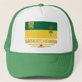 Saskatchewan Flag Trucker Pet (Voorkant)