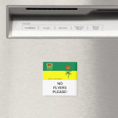 Saskatchewan Geen Flyers Gelieve Mail Box Magnet (Insitu (Vaatwasser))