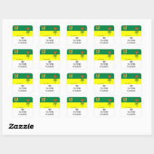 Saskatchewan Geen Flyers Gelieve Mail Box Sticker (Vel)