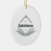 Saskatchewan - Gevonden in Saskatchewan Keramisch Ornament (Rechts)
