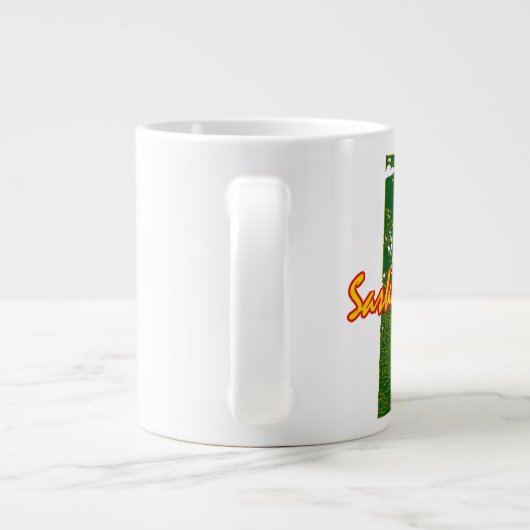 Saskatchewan Grote Koffiekop (Achterkant)