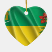 SASKATCHEWAN KERAMISCH ORNAMENT (Voorkant)