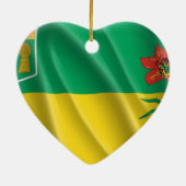 SASKATCHEWAN KERAMISCH ORNAMENT (Achterkant)