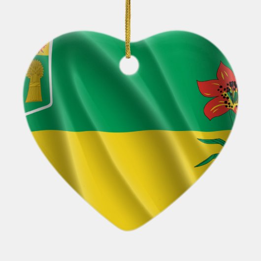SASKATCHEWAN KERAMISCH ORNAMENT (Achterkant)