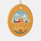  Saskatchewan Keramisch Ornament (Rechts)
