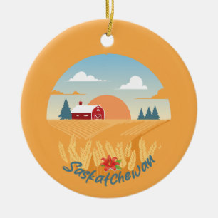  Saskatchewan Keramisch Ornament