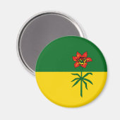 saskatchewan magneet (Voorkant / Achterkant)