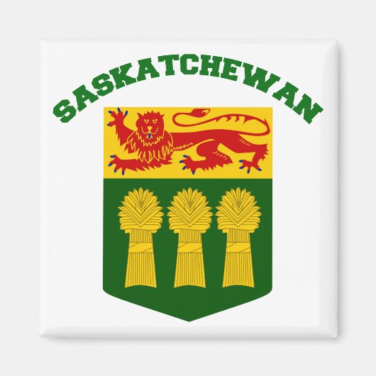 SASKATCHEWAN MAGNEET (Voorkant)